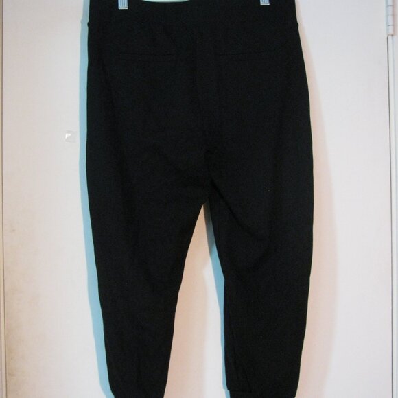 ** Torrid Knit Pants Size 00 Fits Medium/Large Black Athletic Workout Pant - Picture 4 of 4